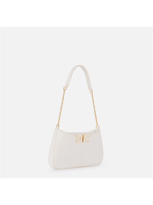 borsa a spalla con dettaglio logo Elisabetta Franchi | BS93A61E2360